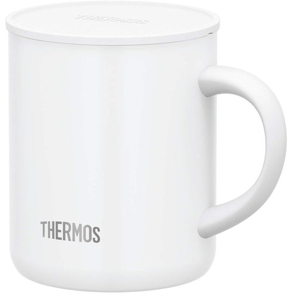 Thermos JDG-350C WH Vacuum Insulated Mug, 0.35L White