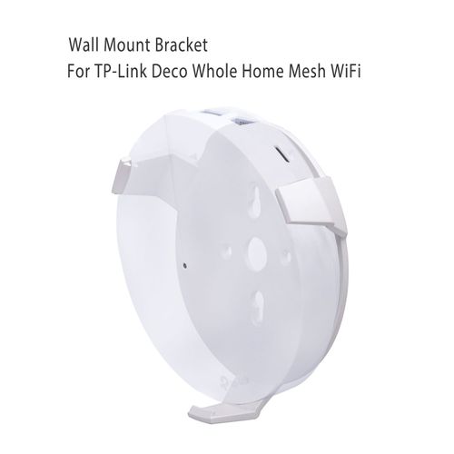 HOLACA Wall Mount Holder for Deco M5 Whole Home Mesh WiFi System and Deco P7 Whole Home Wi-Fi Hybrid Mesh, Sturdy Wall Mount Bracket Ceiling for Home WiFi (Single)