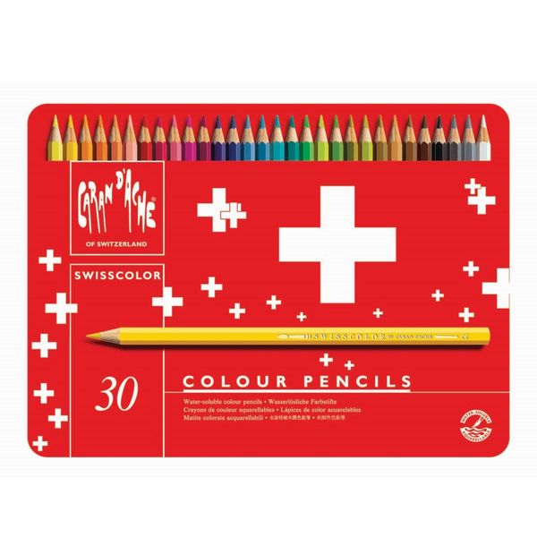 Caran d-Ache Swisscolor Aquarel 30's