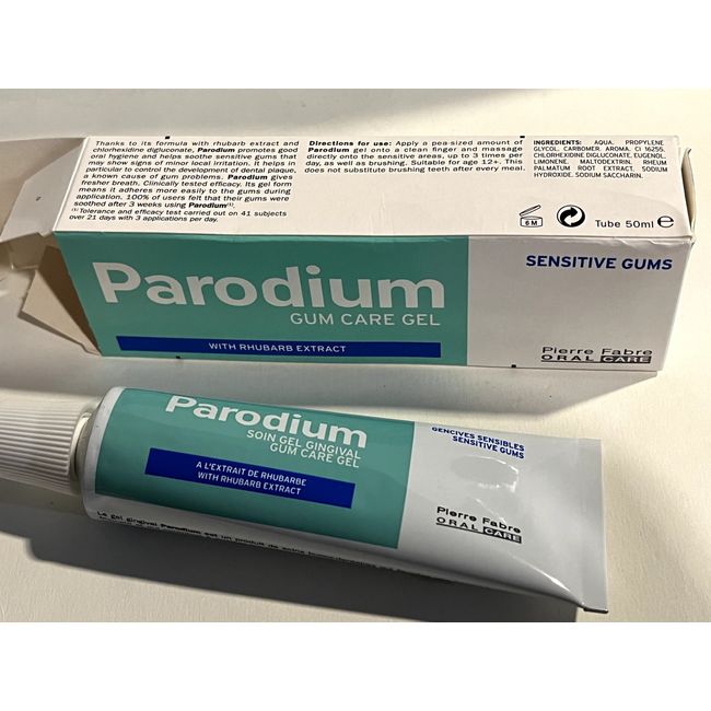 Parodium Gel for Sensitive Gum Prevents Irritation Oral Care 50 ml New