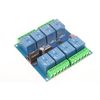 NOYITO HID Drive-Free USB Computer Control Switch Relay Module USB Smart Switch Control Plug and Play (8-Channel Micro-USB)