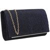 SwankySwans Women's Amy Clutch Bag, Navy