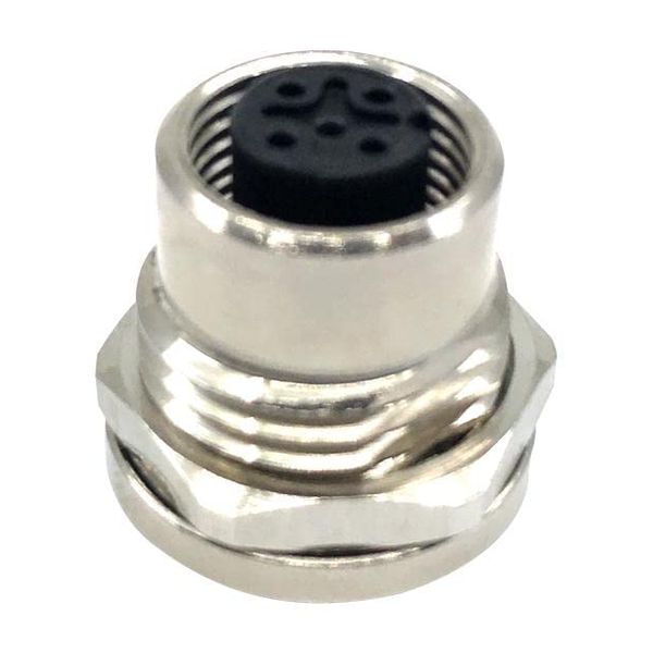 Sensor Cord, RCPT, 5POS, M12, Panel, Sensor Connectors, Qty.1 | MPM12-SSS-5AFP