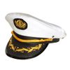 Boland 44372 Captain Jonah Hat, White/Black/Gold, One Size