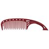 Y.S. Park Colouring Tail Comb 605 Red