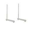 GridMesh Single Sided Stand - 1280mm High (4ft 2in) - Includes 'L' Legs Heavy Duty Grid Panel