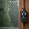 HBN 2Pcs Outdoor Light Timer Waterproof,Pho
