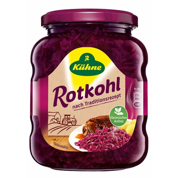 Kuhne Red Cabbage, 12.5 fl oz (370 ml)