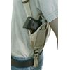 Barsony Desert Sand Vertical Shoulder Holster for Taurus G3C 3.2in Right