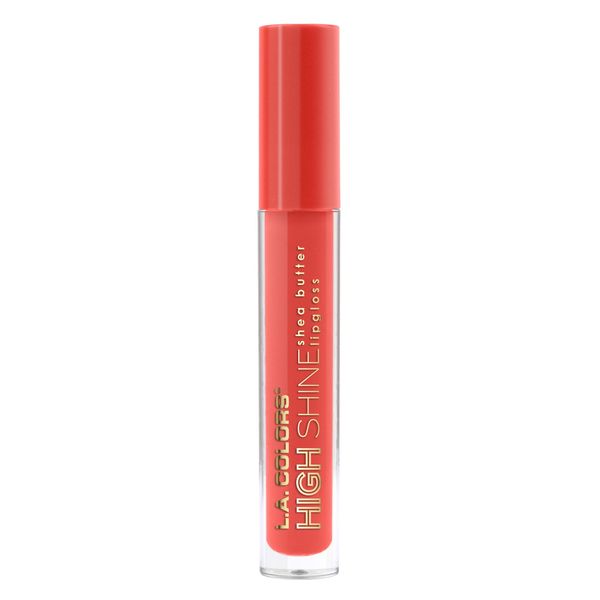 L.A. COLORS High Shine Shea Butter Lip Gloss, Catwalk, 0.14 Ounce