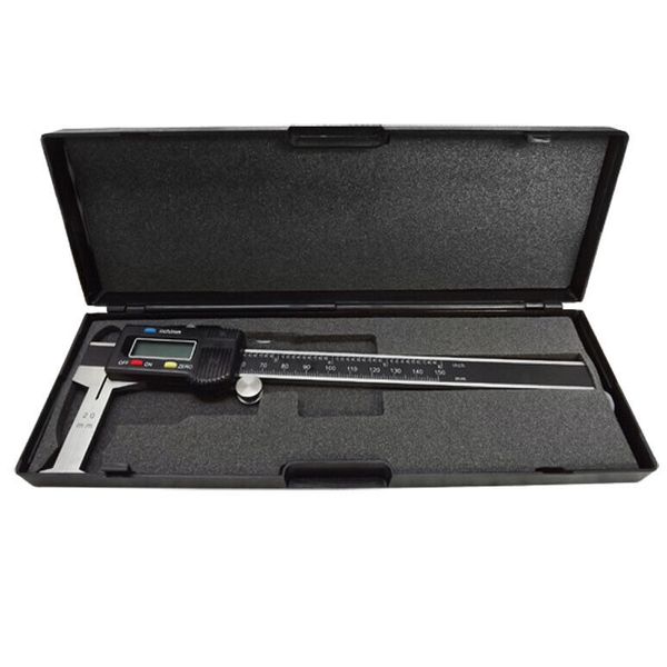 6''/ 150mm INSIDE Groove Digital Caliper Micrometer Measurement Ruler Scale