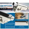 Rok Hardware 15 Pack Soft Close Damper for Cabinet Doors/Compact/Soft Close