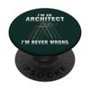 Architect Sketching Tools Architect Student Profession PopSockets Swappable PopGrip