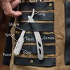 Stainless Steel Professional & Personal use Cut Throat Shaving Razor kit for Men Single use Straight Blade Edge Premium Quality Barber Razor for Beard & Hair Cut Shaving Razor