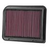 K&N Engine Air Filter: High Performance, Premium, Washable, Panel Filter: 2003-2019 (ASX, Grandis, Outlander, Eclipse Cross, Lancer, RVR, Evolution, 4008), 33-3015