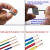 CESFONJER 3 Port 23 Pieces Cable Connectors, Lever Compact Plug-In Terminals