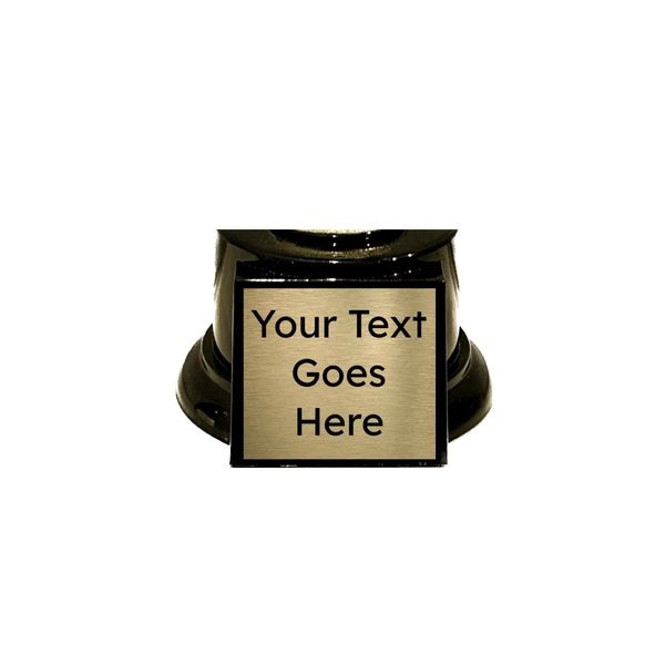 Kick Ass Trophy for Corporate Events, Sports Championships, Tournaments, Award Competitions with Custom Personalized Text (8 in Tall)