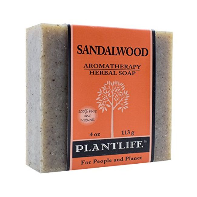 Plantlife Soap, Herbal, Frankincense Myrrh - 4 oz