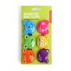 Kikkerland BC05XM Crazy Monster Bag Clip, Plastic, Multicolor