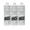 3 BOTTLES- CLAIROL PURE WHITE 40 CREME DEVELOPER MAXIMUM LIFT 16 OZ