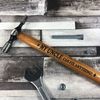 Uncle Engraved Hammer Tool Gift for Uncle Funny Birthday Gift for Him