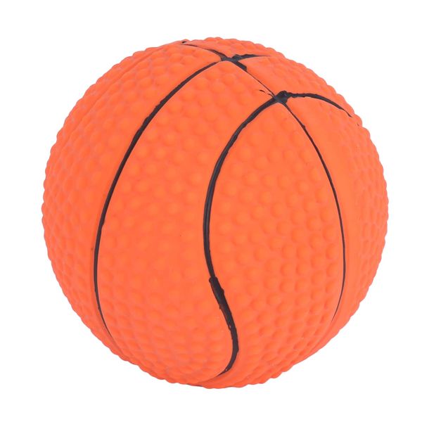 FOTABPYTI Pet Basketball Toy, Dog Latex Basketball Toys Durable Waterproof Helps to Clean The Teeth for Home for Play in The Water for Daily for Outdoors