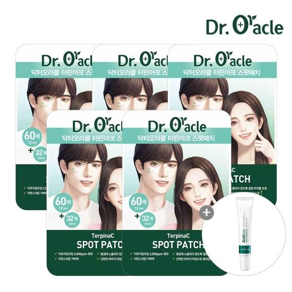 [Dr. Oracle] Turpin Arc Spot Patch 92sheets x 5set + Anti-Bak Spot Corrector