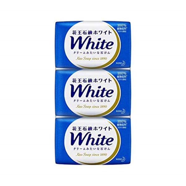 kao white regular size 85g x 3