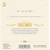 D'addario EJ64 4-String Dulcimer Instrument Strings