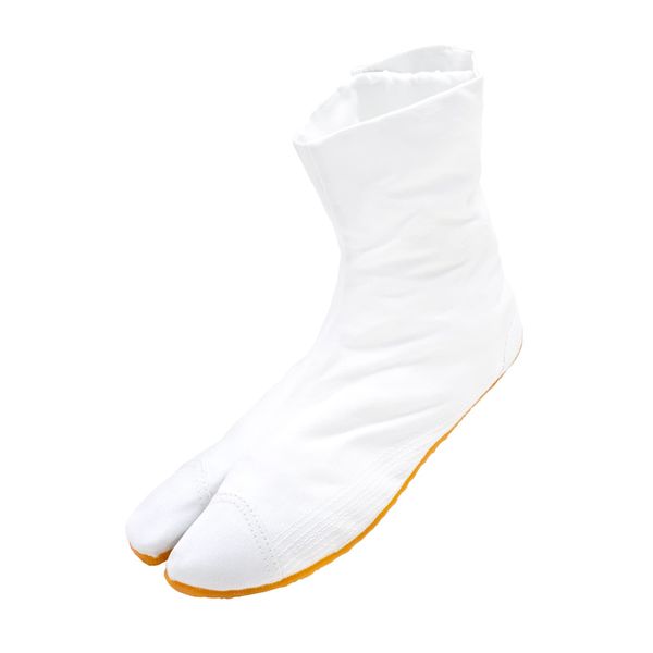 Jog Tabi Socks, 7-Piece Kohaze Underground Tabi, Festival Tabi, Pressure Absorbing Sponge... (25.5cm, White)