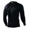 Seven Zero Staple Laser Cut Compression Jersey (Black, Medium)