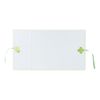 Green Colored Two-Leaf Paper, Ribbon , clover