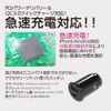 idegia Compact DC Charger PD+QC & Cable C/C
