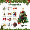 20 Inch Christmas Tree with Light Small Table Top Christmas Tree with LED Str...