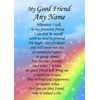 Personalised Good Friend Poem Verse Card