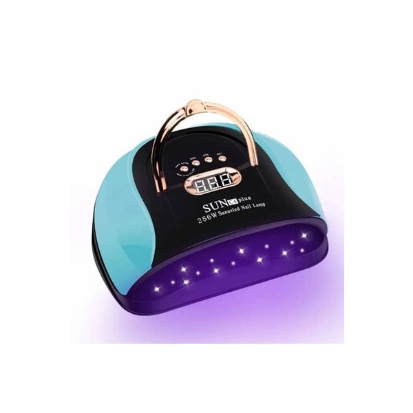 Sun Uv Led Cihazı C4 Plus - 256w Ile Kalıcı Oje Ve Protez Tırnak Kurutma! (MİNT YEŞİLİ RENK)