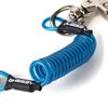 Glassy gurassi- Snowboard Leashes koiruri-syu Wire Cable Leash with Ring , blue