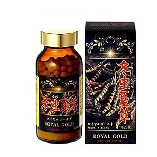 Cordyceps ROYAL GOLD 420 tablets + Japanese medicine case