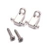 Alnicov 2 PCS Guitar String Trees Guitar String Retainer Guides For Strat Tele Guitars Chrome