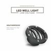 LED Well Lights Low Voltage Landscape Lighting Garden Deck Lights 4 Pack