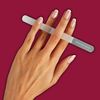 LEIGHTON DENNY Shape & Shine - Small Crystal Nail File & 3-in-1 Nail Buffer - Vegan