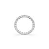 Swarovski Matrix Vittore ring, Round cut, White, Silver-tone finish