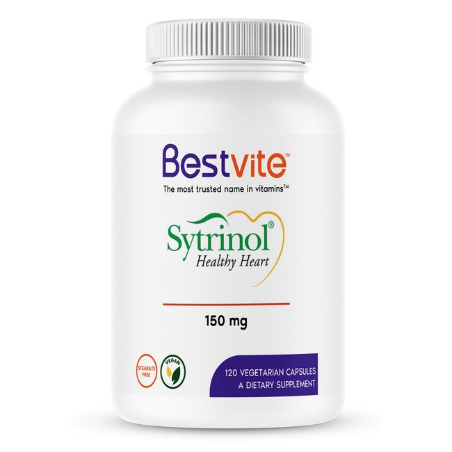 Sytrinol 150mg (120 Vegetarian Capsules)- No Stearates- No Flow Agents