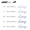 LAMY Z 50 Fine Nib Set - Black