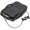 Vibration Fitness Platform Exercise Machine Vibrating Shaking Full Body Black