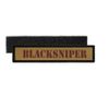 Namenspatch Blacksniper Codename Sniper Sniper Military #31218