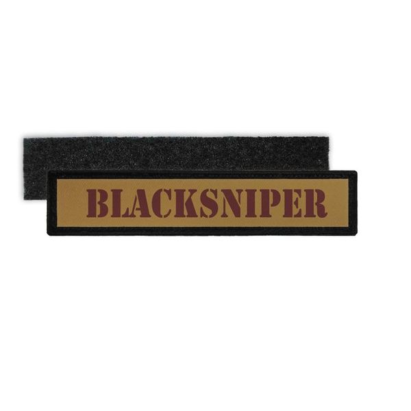 Namenspatch Blacksniper Codename Sniper Sniper Military #31218