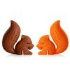 iNeibo Kitchen Squirrel Tea Infuser - Super Cute Silicone Loose Leaf Herbal Tea Strainer Filter Diffuser For Large Cup - Easy To Make Tea