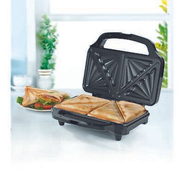 Salter 900W Non Stick Deep Fill Sandwich Toaster Press Health Food Grill Griddle