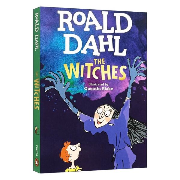 The Witches 女巫 英文原版 roald dahl 罗尔德达尔系列 儿童故事章节桥梁书 青少年文学小说 进口英语书籍 可搭查理和巧克力工厂